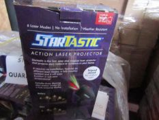 | 5X | STARTASTIC ACTION LASER PROJECTORS | UNCHECKED AND BOXED | NO ONLINE RE-SALE | SKU