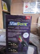 | 5X | STARTASTIC ACTION LASER PROJECTORS | UNCHECKED AND BOXED | NO ONLINE RE-SALE | SKU