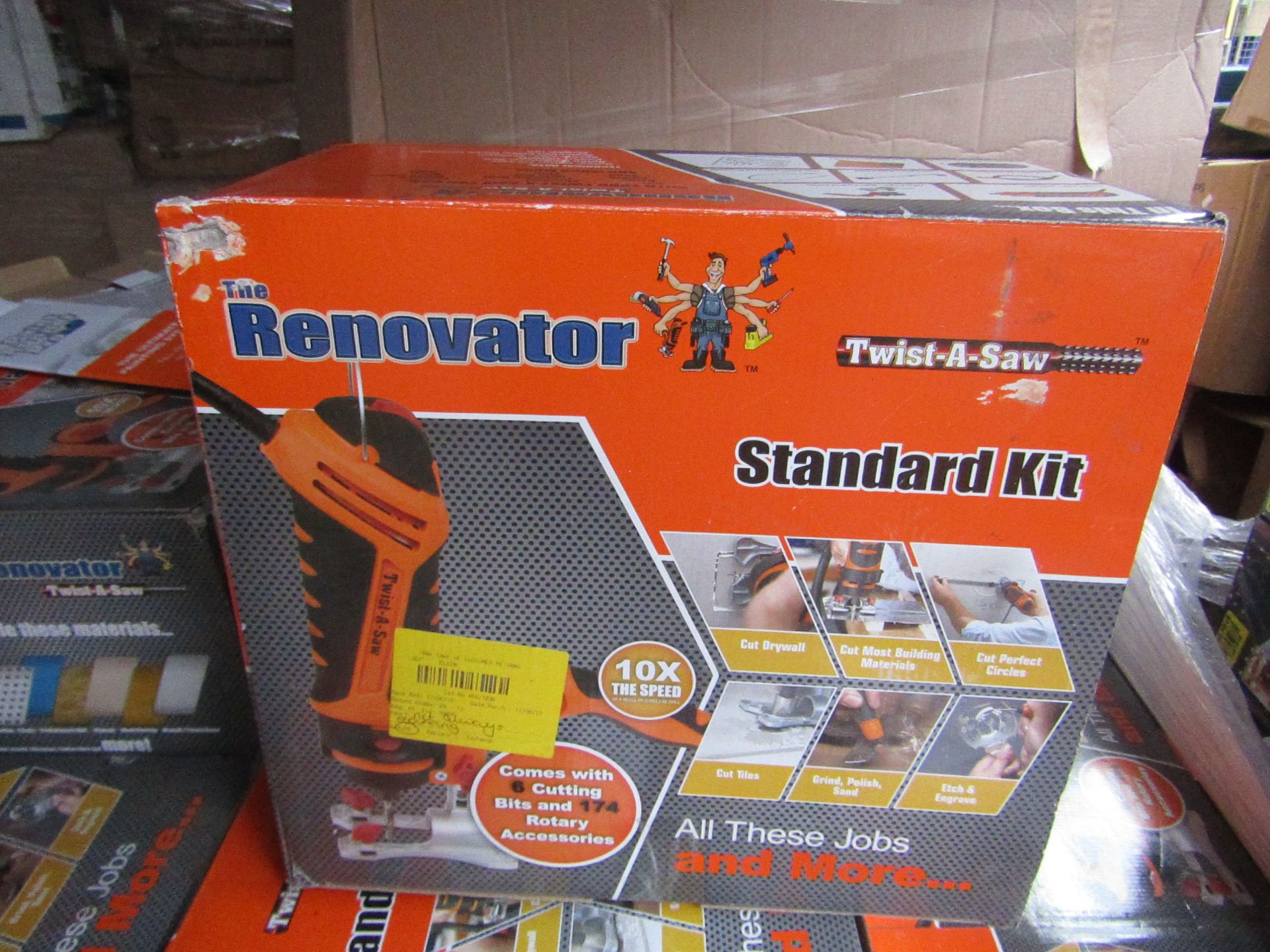 | 5X | RENOVATOR TWIST A SAW WITH ACCESSORY KIT | UNCHECKED AND BOXED | SKU C5060385829332 | NO