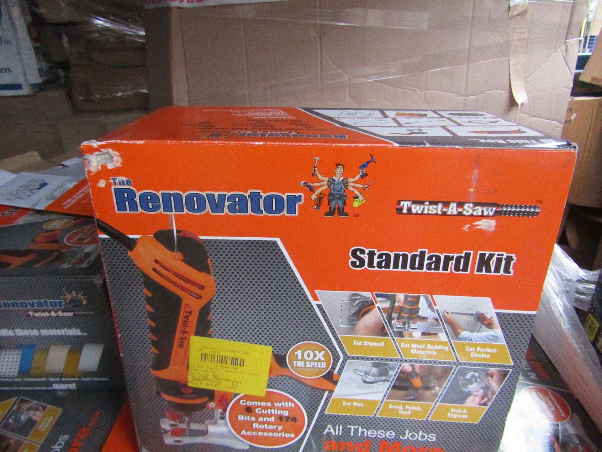 | 5X | RENOVATOR TWIST A SAW WITH ACCESSORY KIT | UNCHECKED AND BOXED | SKU C5060385829332 | NO