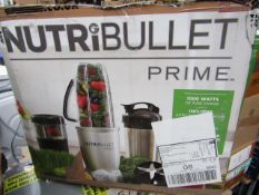 |4 x | NUTRI BULLET PRIME | UNCHECKED & BOXED | NO ONLINE RE-SALE | SKU C5060191464741 | RRP £79.