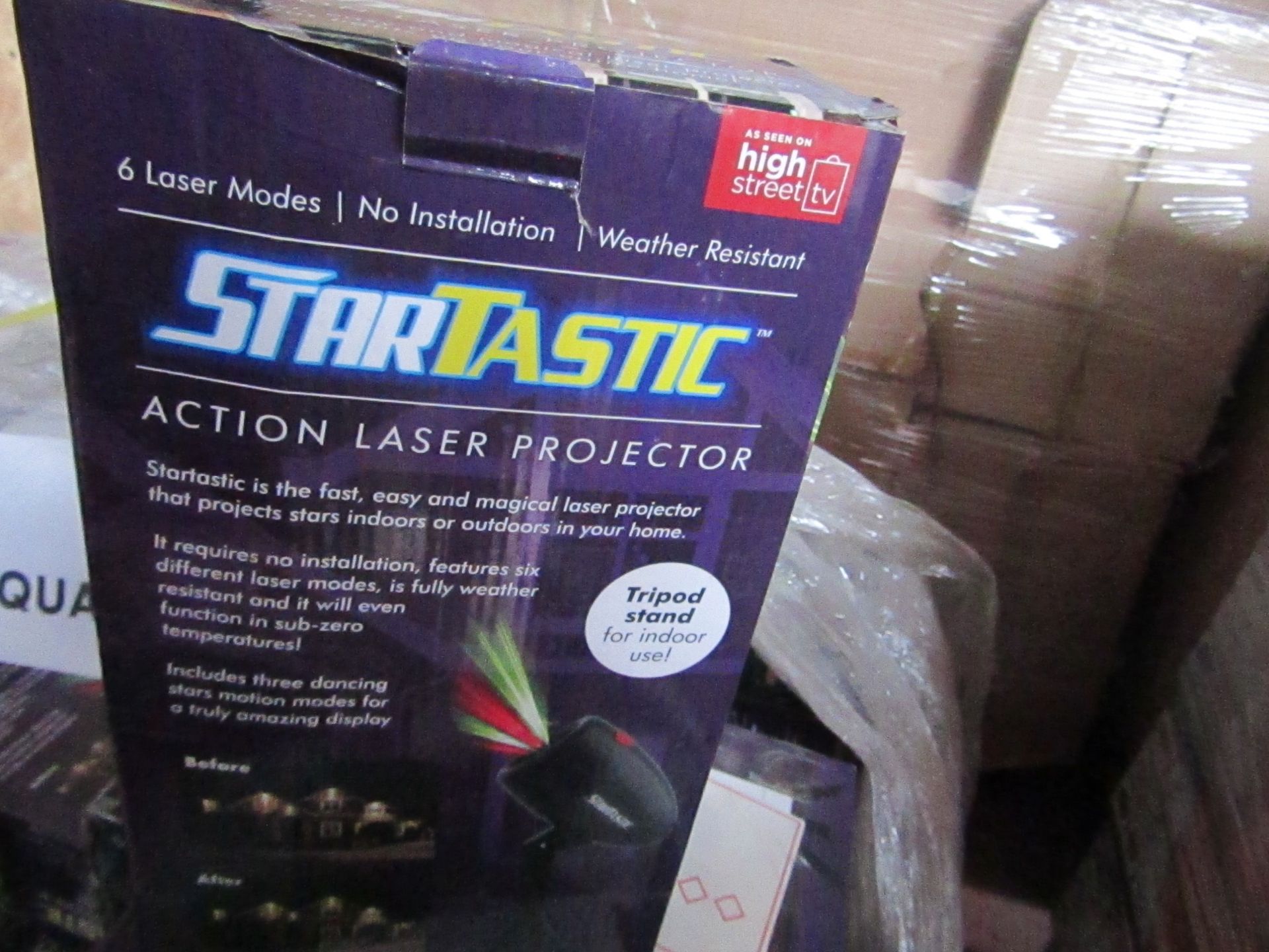 | 5X | STARTASTIC ACTION LASER PROJECTORS | UNCHECKED AND BOXED | NO ONLINE RE-SALE | SKU