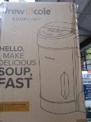 | 5X | DREW AND COLE SOUP CHEF | UNCHECKED AND BOXED | NO ONLINE RESALE | RRP £69.99 |TOTAL LOT