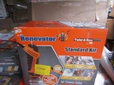 | 5X | RENOVATOR TWIST A SAW WITH ACCESSORY KIT | UNCHECKED AND BOXED | SKU C5060385829332 | NO