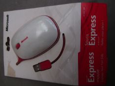 Microsoft Souris Express mouse, new and packaged.