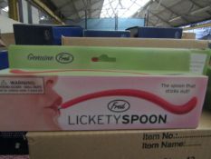 12 x Fred Lickety Novelity Spoons new & packaged