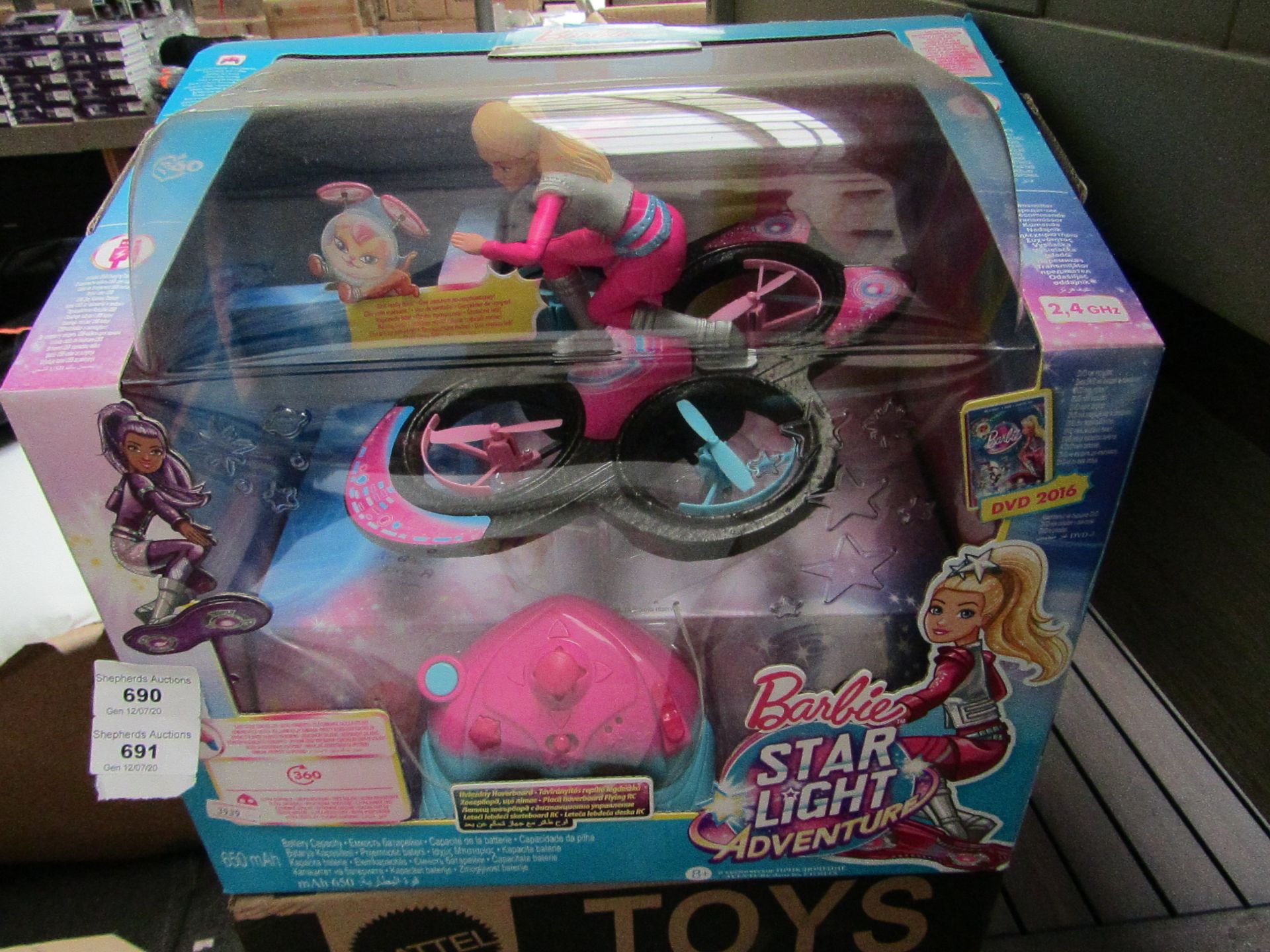 Barbie star light adventure, new and boxed.