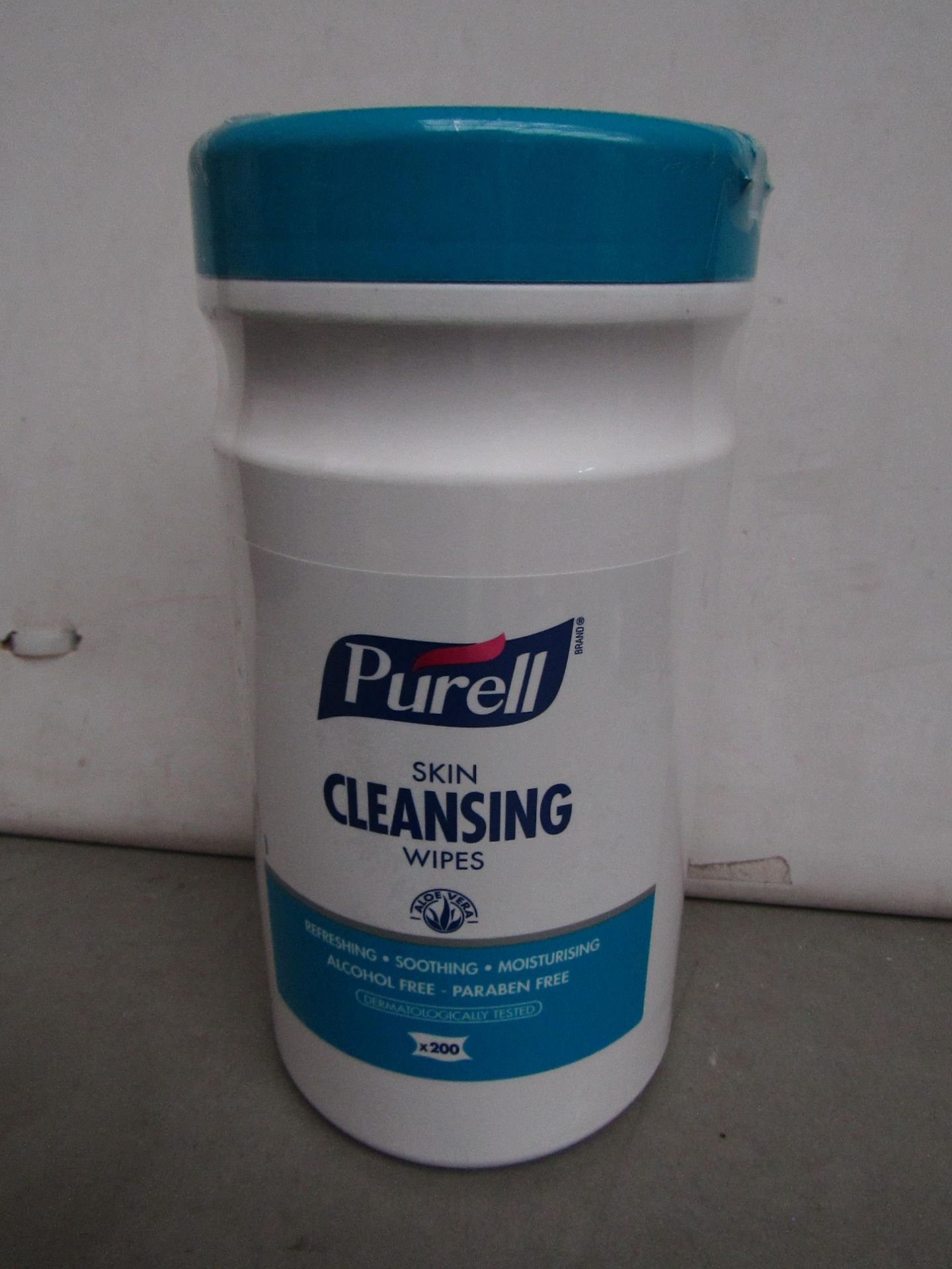 2x Tubs of 200x Purell skin cleansing wipes, alcohol free, new. - Image 2 of 2