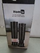 Set of 2 Homiu salt and pepper grinder, unchecked and boxed.