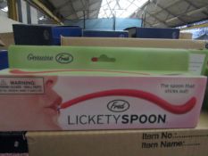 12 x Fred Lickety Novelity Spoons new & packaged