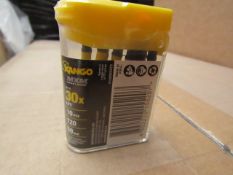 A Tic Tac Box of 10 Kango T20 torq driver bits, new