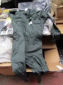 Black Knight Green Boiler suit, unused sample, size 42