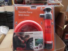 Stag Tools Transfer pump with hoses, unused, the packaging may be dirty