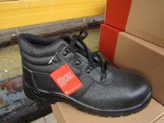 Centek Black Steel Toe Cap Boot size 10 new & boxed