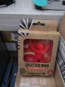 6x Splitter Man AUX cable splitter, new and boxed.