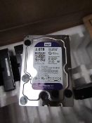 Western Digital 4TB hard drive, vendor suggests tested working and we HAVE NOT checked if wires or