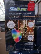 | 1x | STARTASTIC OUTDOOR AND INDOOR THEMED MOTION PROJECTOR | UNCHECKED AND BOXED | NO ONLINE RE-