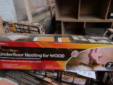 3 X Vitrex Floor Warm 2m2 underfloor heating for wood, new and boxed.