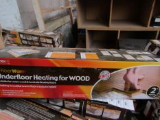 3 X Vitrex Floor Warm 2m2 underfloor heating for wood, new and boxed.