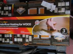 Vitrex Underfloor Heating for wood 3sq metres, new and boxed.