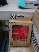 12x Splitter Man AUX cable splitter, new and boxed.
