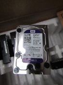 Western Digital 4TB hard drive, vendor suggests tested working and we HAVE NOT checked if wires or