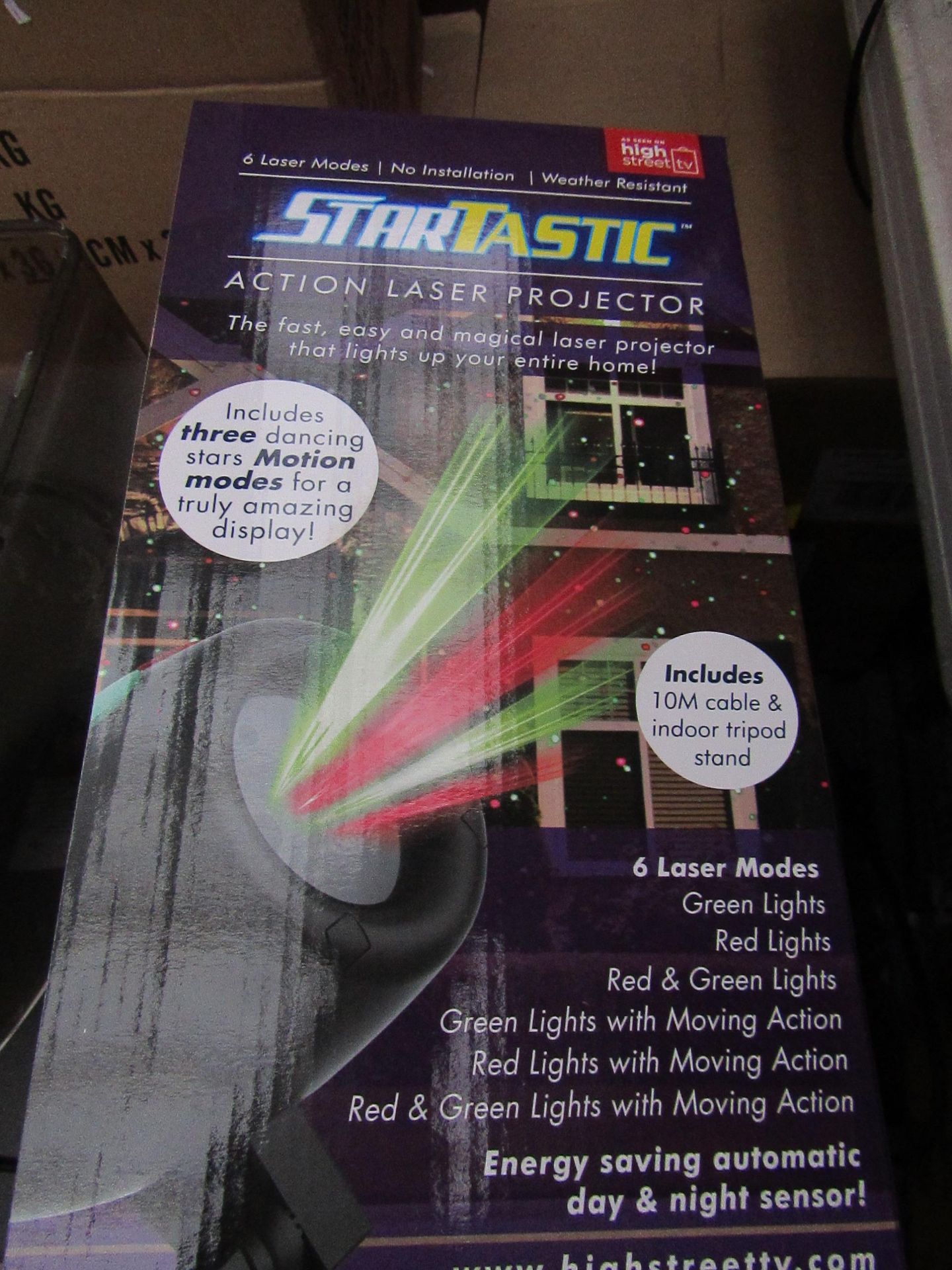 | 1X | STARTASTC LIGHT PROJECTOR | NEW AND BOXED | NO ONLINE RE-SALE | SKU C5060191465304 | RRP £