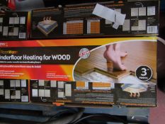 Vitrex Underfloor Heating for wood 3sq metres, new and boxed.