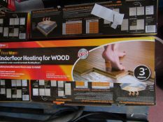 Vitrex Underfloor Heating for wood 3sq metres, new and boxed.