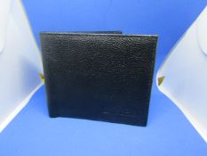 Barkers of Kensington Limited edition Black leather wallet, new.