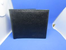 Barkers of Kensington Limited edition Black leather wallet, new.