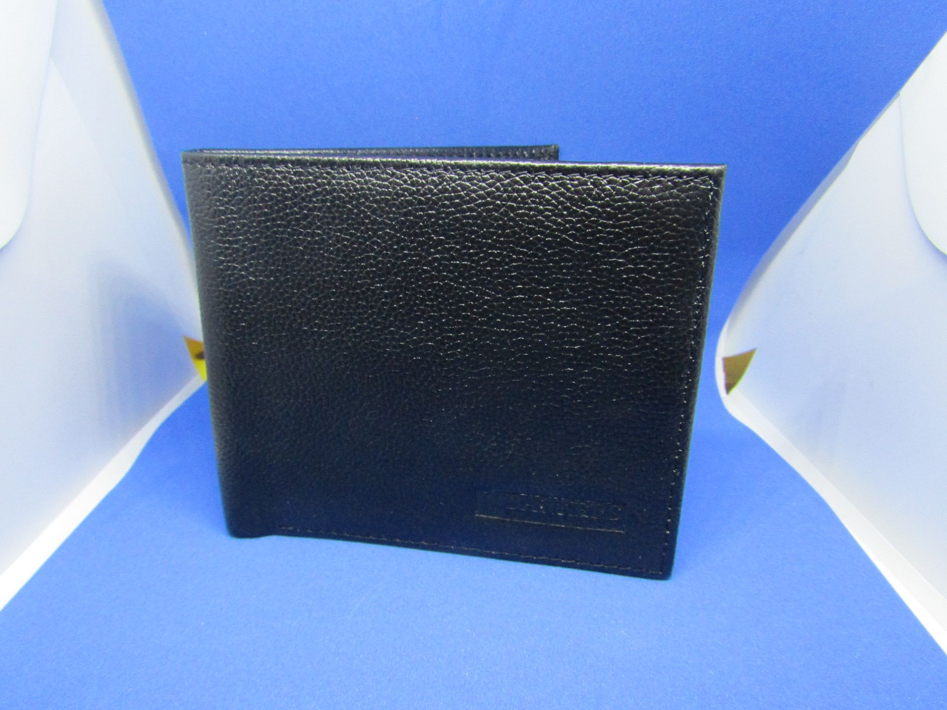 Barkers of Kensington Limited edition Black leather wallet, new.