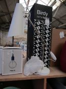 | 1X | NORTHEN LIGHTING BIRDY TABLE IN WHITE | UNTESTED BUT LOOKS UNUSED (NO GUARANTEE), BOXED | RRP
