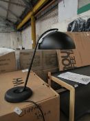 | 1X | WRONG FOR HAY CLOCHE BLACK TABLE LIGHT WITH CAST IRON BASE | LOOKS UNUSED BUT NO