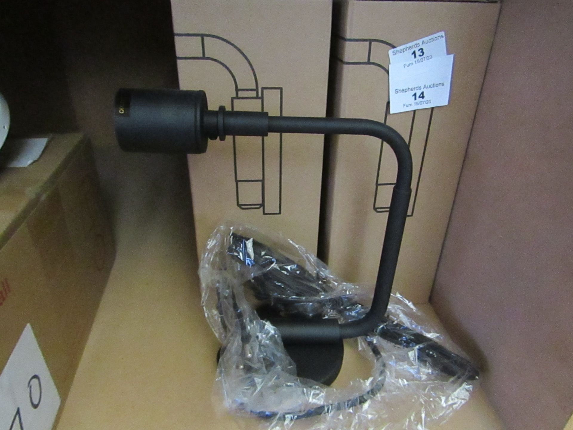 | 1X | STAPLE WALL LAMP | UNTESTED BUT LOOKS UNUSED (NO GUARANTEE), BOXED | RRP - |