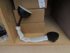 | 1X | NORTHEN BLUSH WALL LAMP | UNTESTED AND UNCHECKED (NO GUARANTEE), BOXED | RRP £123.49 |