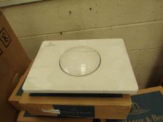 Villeroy and Boch flush plate, new and boxed.