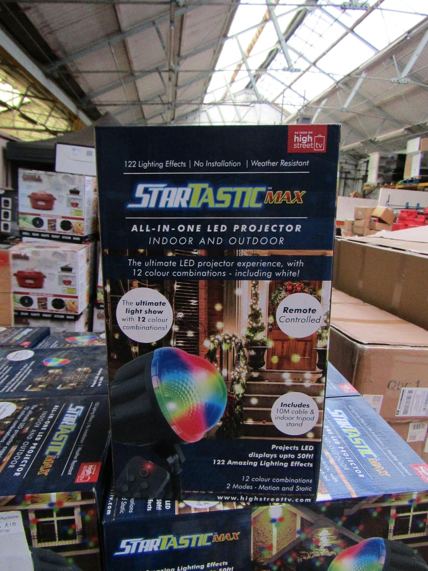 | 5X | STARTASTIC MAX ACTION LASER PROJECTORS | UNCHECKED AND BOXED | NO ONLINE RE-SALE | SKU