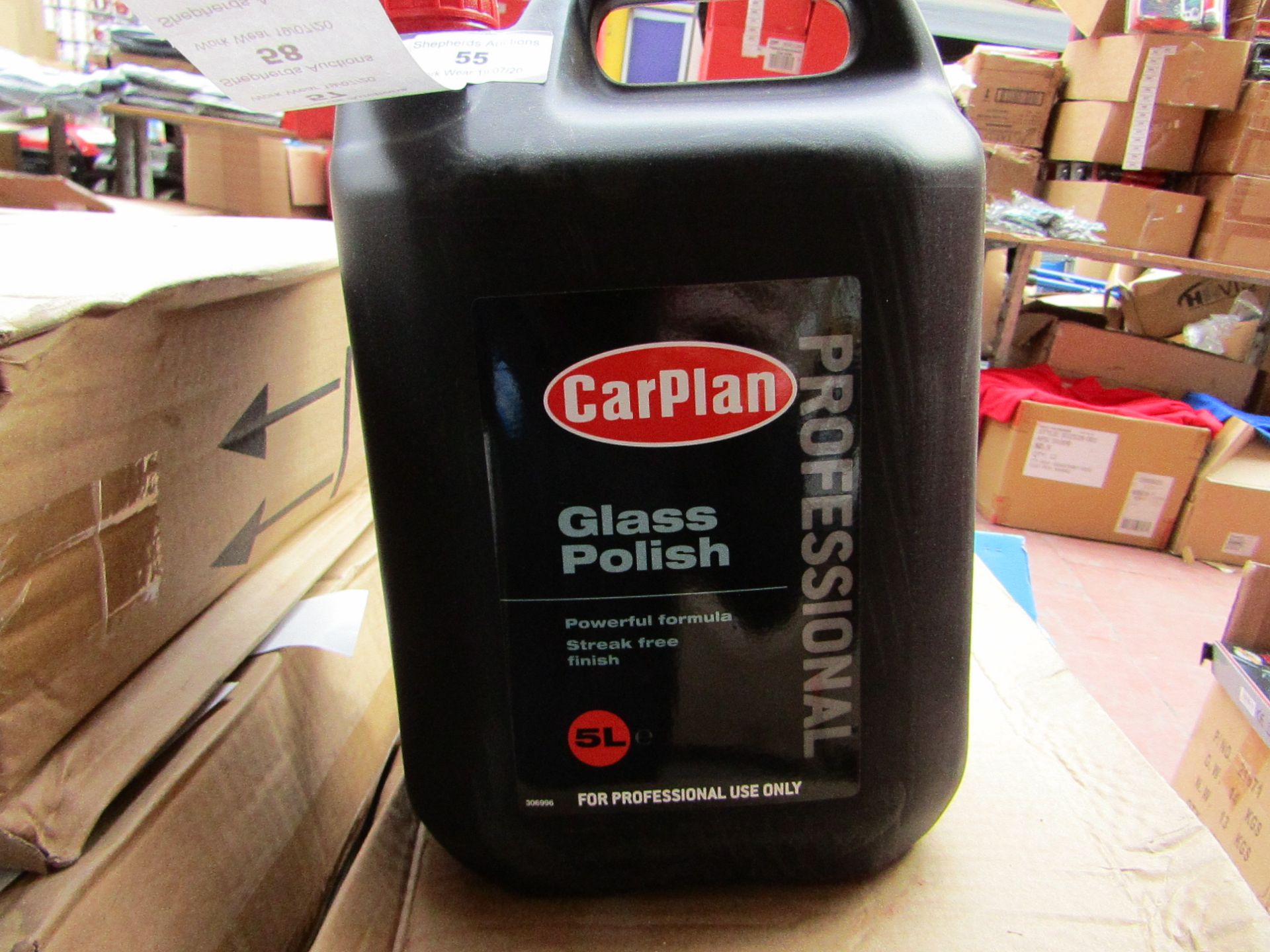 5ltr tub of Car Plan Professional Car polish, new.