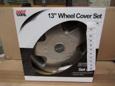 Set of 4 Auto Care 13" wheel trims, new and boxed