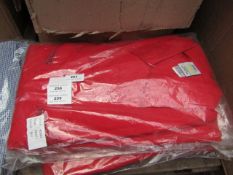 VizWear - Red Boiler Suit - Size S - Packaged.