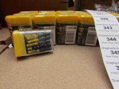 A Tic Tac Box of 10 Kango T20 torq driver bits, new