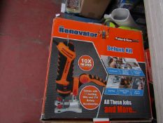 | 1X | RENOVATOR TWIST A SAW WITH ACCESSORY KIT | MAIN UNIT IS TESTED WORKING BUT WE HAVEN'T CHECKED