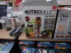 | 1X | NUTRIBULLET 900 SERIES | MAIN FUNCTION IS TESTED WORKING BUT ALL OTHER FUNCTIONS ARE UNTESTED