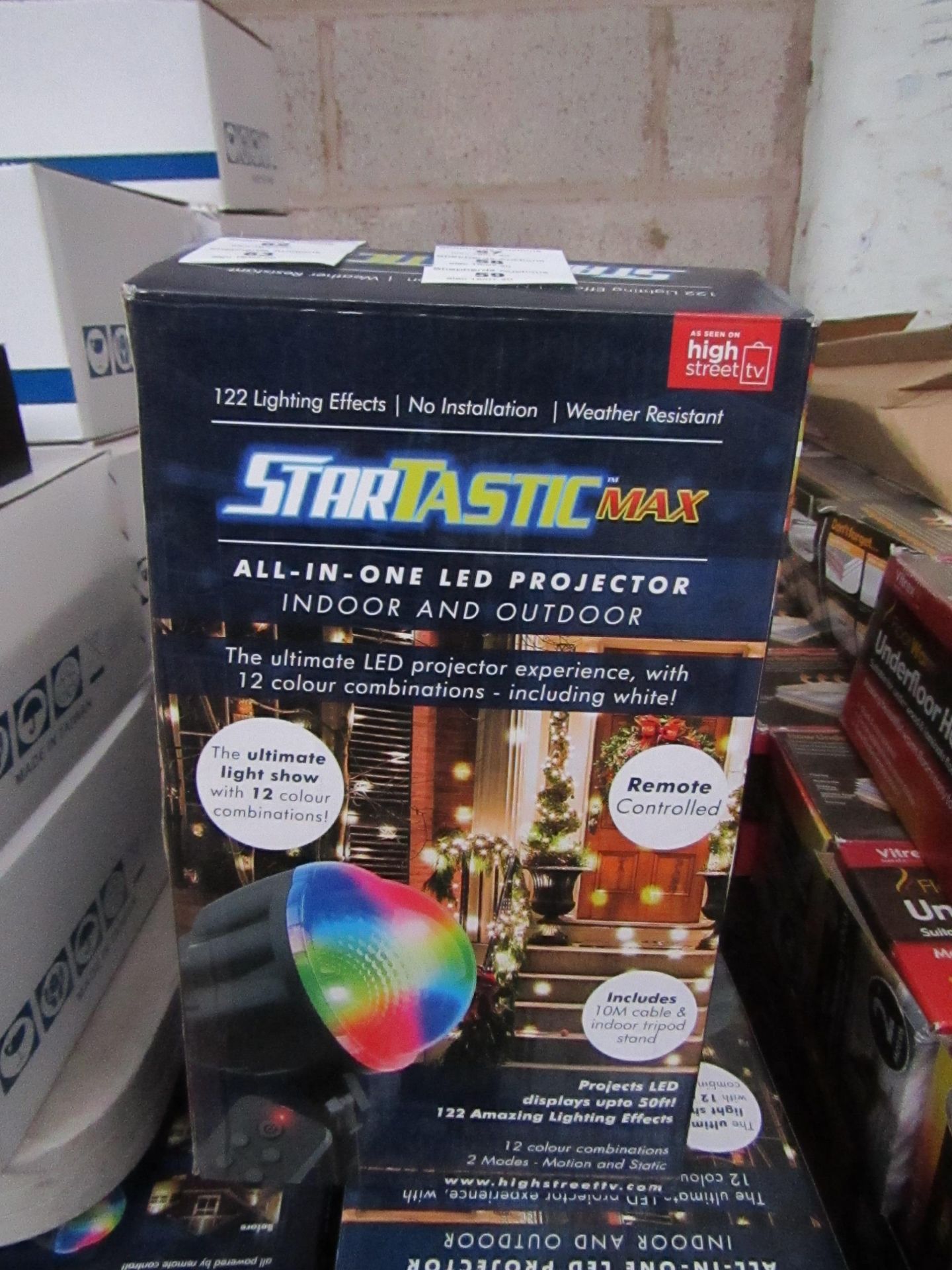 | 1X | STARTASTIC MAX ACTION LASER PROJECTORS | UNCHECKED AND BOXED | NO ONLINE RE-SALE | SKU