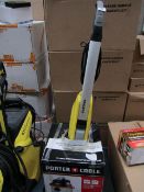 Karcher floor polisher with stand, powers on with stand. RRP £175.00