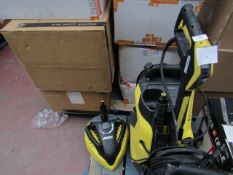 Karcher Full Control Plus Home K7 Premium Pressure Washer, powers on with lance and and