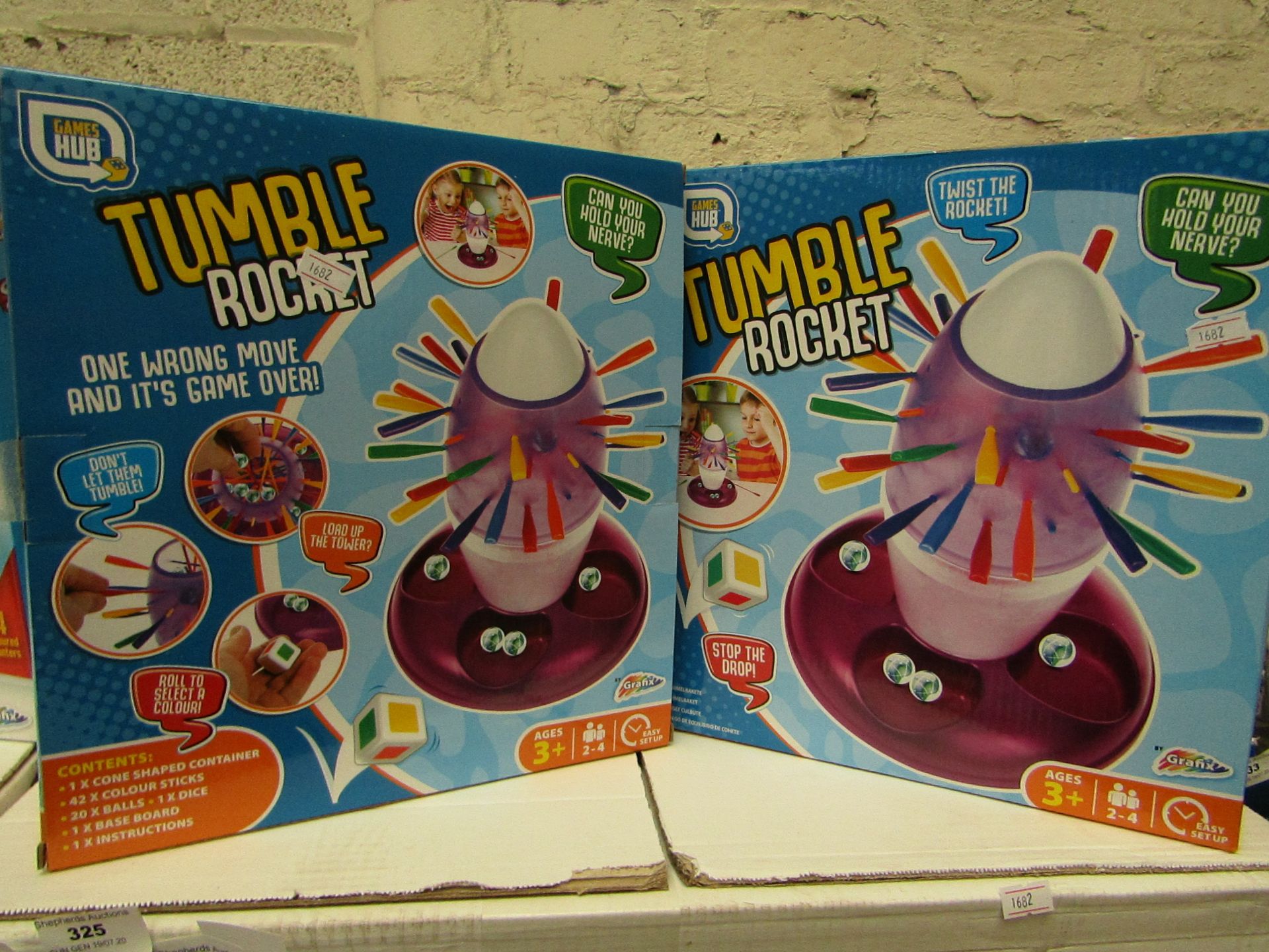 Tumble Rocket Family Game. New & Boxed