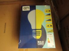 4 x The Bulb Box Lights. New & packaged