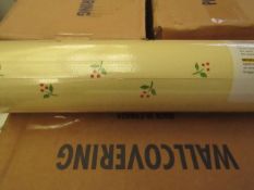 6 x Rolls of Norwell Wallpaper. New & Packaged. See Image For Design
